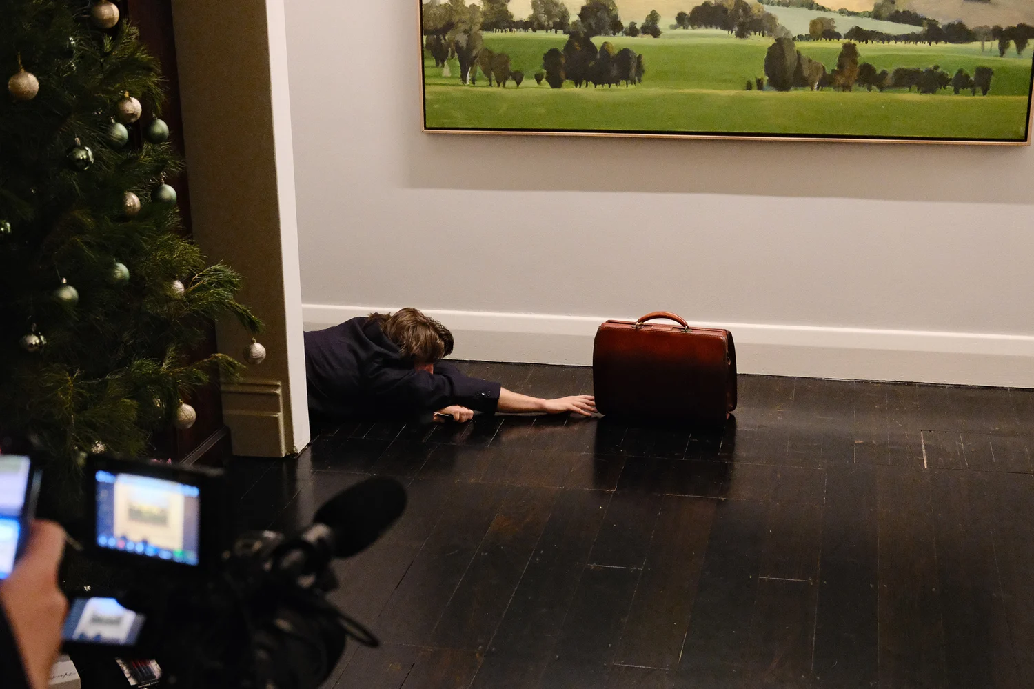 On set