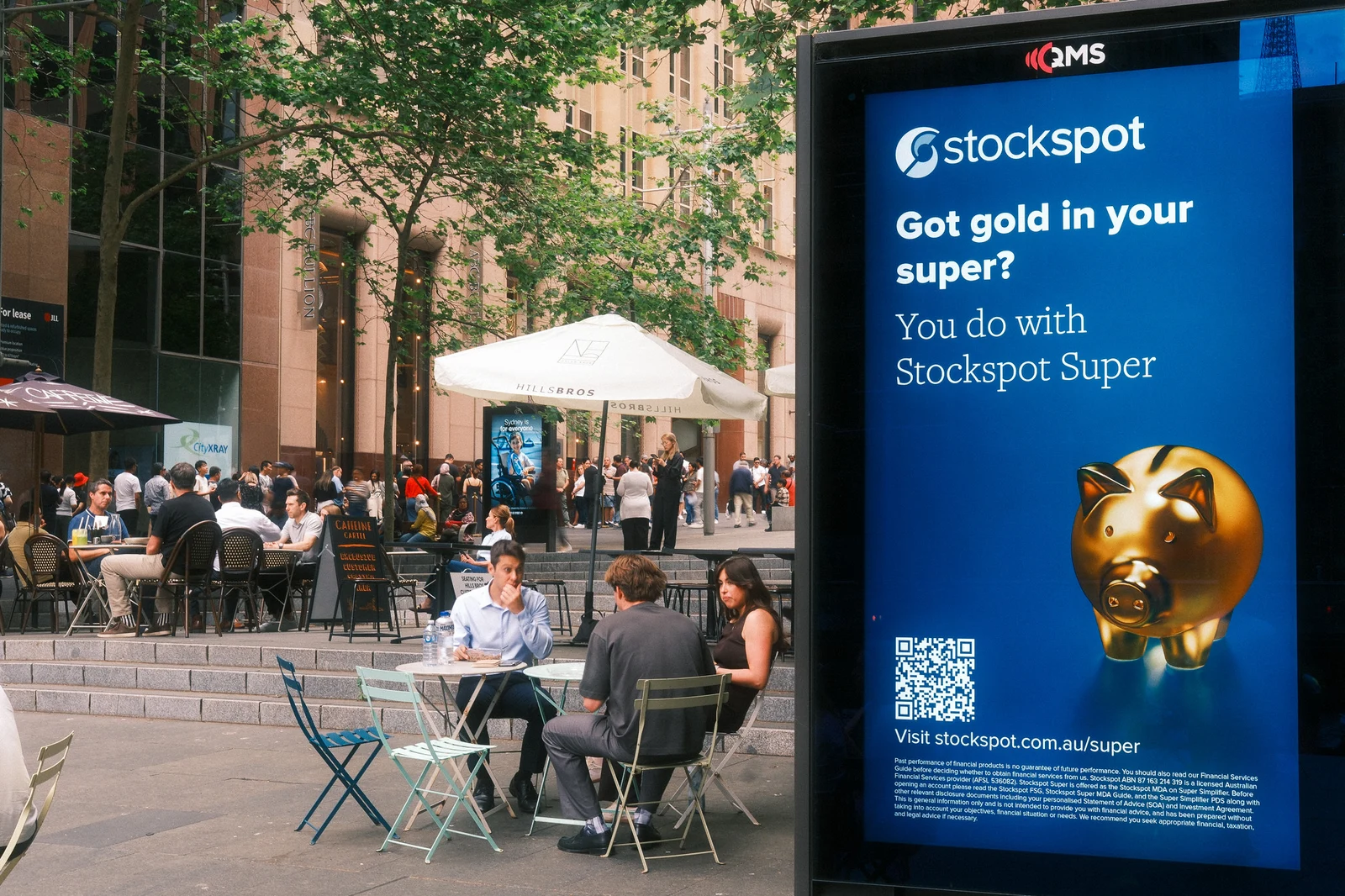 Gold DOOH, Martin Place